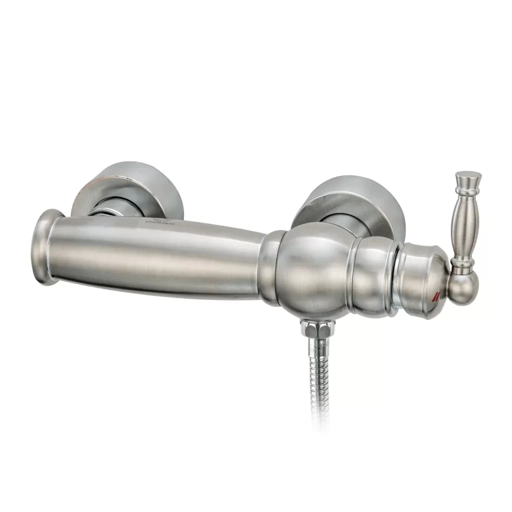 خرید شیر قهرمان مدل آنتیک کروم مات