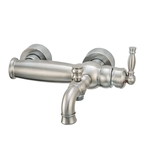 خرید شیر دوش قهرمان مدل آنتیک کروم مات