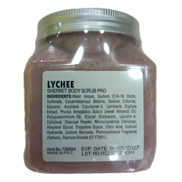 اسکراب صورت و بدن لیچی