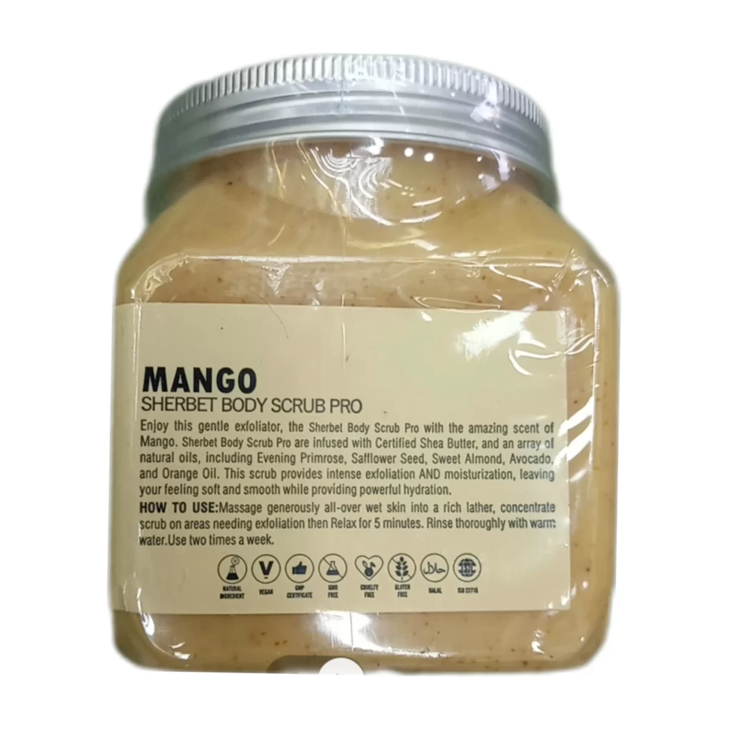 اسکراب صورت و بدن مانجو اورجینال