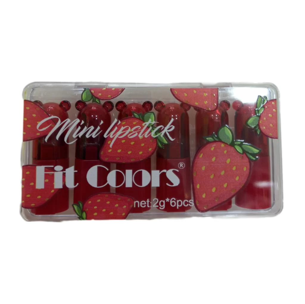 پک رژ 6 تایی قرمز