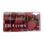 پک رژ 6 تایی قرمز