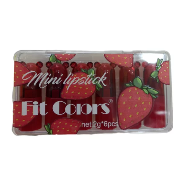 پک رژ 6 تایی قرمز