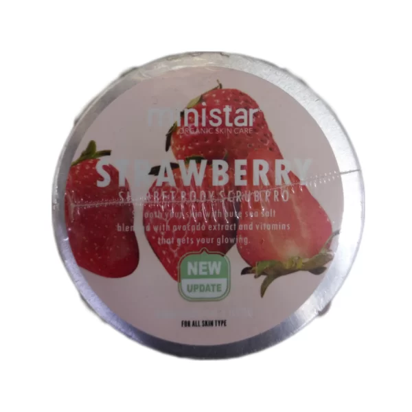 اسکراب صورت و بدن توت فرنگی اورجینال