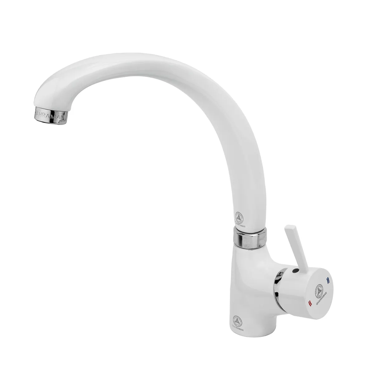 1_11zon (1) خرید شیر ظرفشویی قهرمان مدل ارکیده سفید