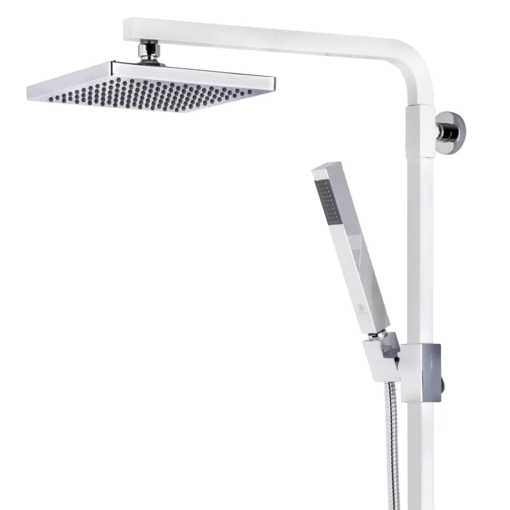 خرید علم دوش قهرمان مدل فلت سفید