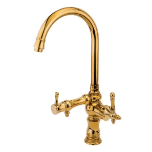 شیر ظرفشویی دو منظوره قهرمان مدل نگین طلایی