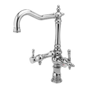 خرید شیر ظرفشویی فانتزی قهرمان مدل نگین کروم