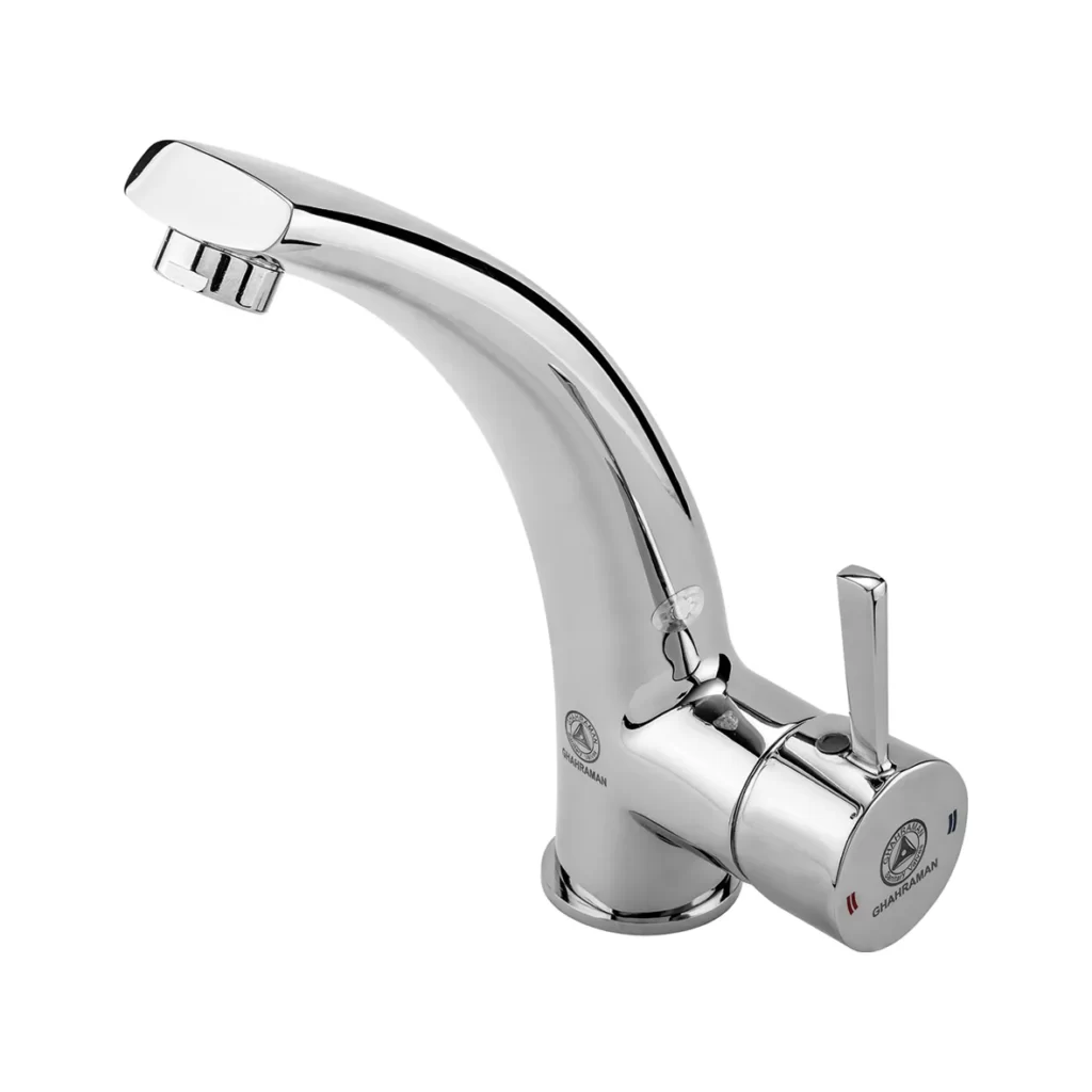 خرید شیر توکاسه قهرمان مدل ارکیده کروم