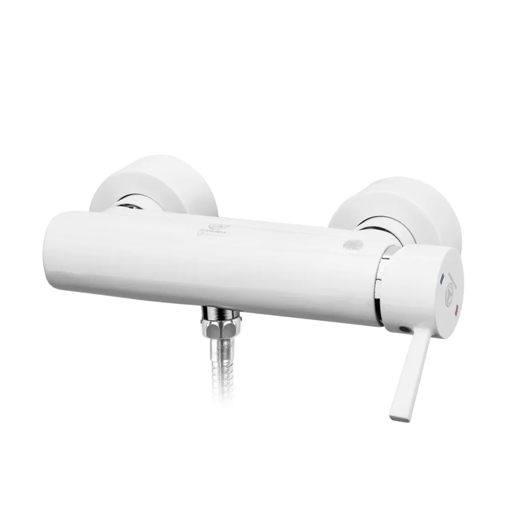 خرید شیر آفتابه قهرمان مدل ارکیده سفید