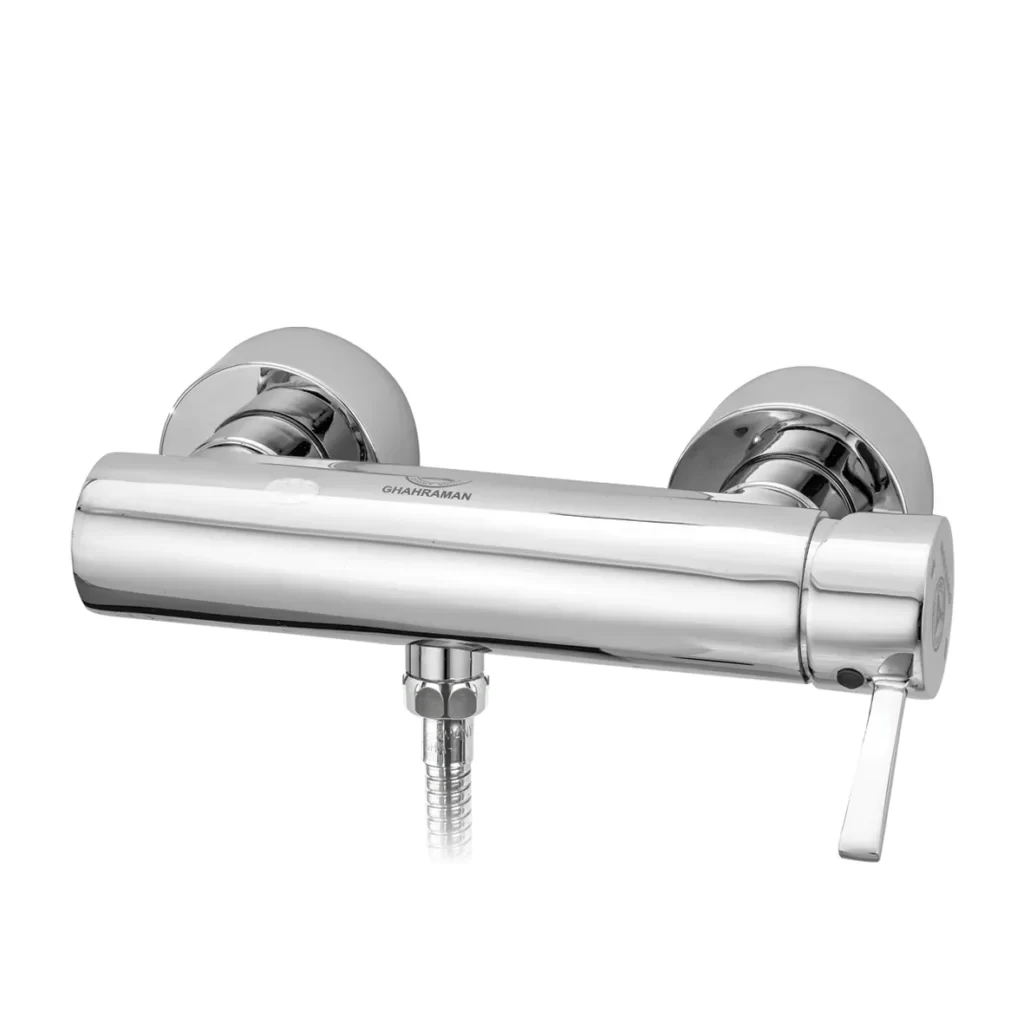 خرید شیر آفتابه قهرمان مدل ارکیده کروم