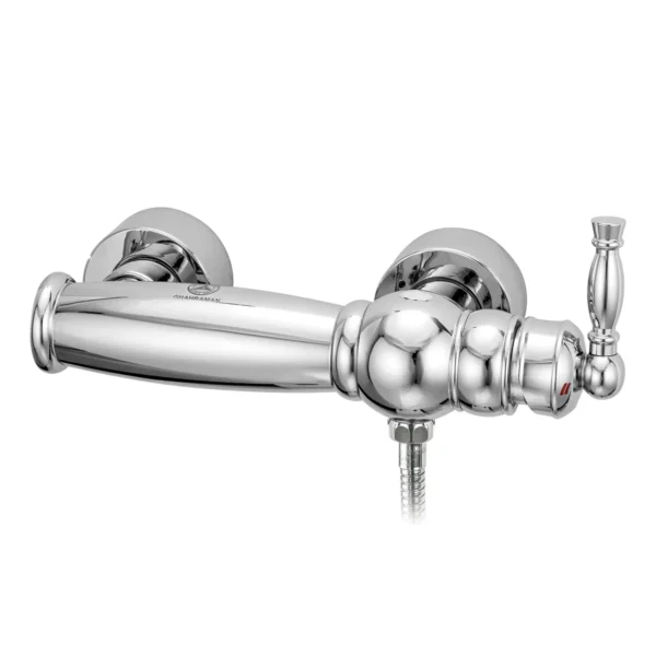 خرید شیر آفتابه قهرمان مدل آنتیک کروم