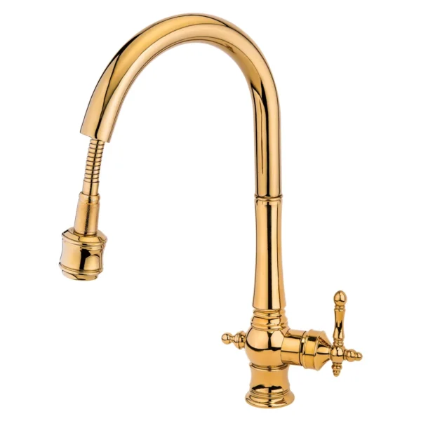 خرید شیر ظرفشویی شاوری قهرمان مدل نگین طلایی