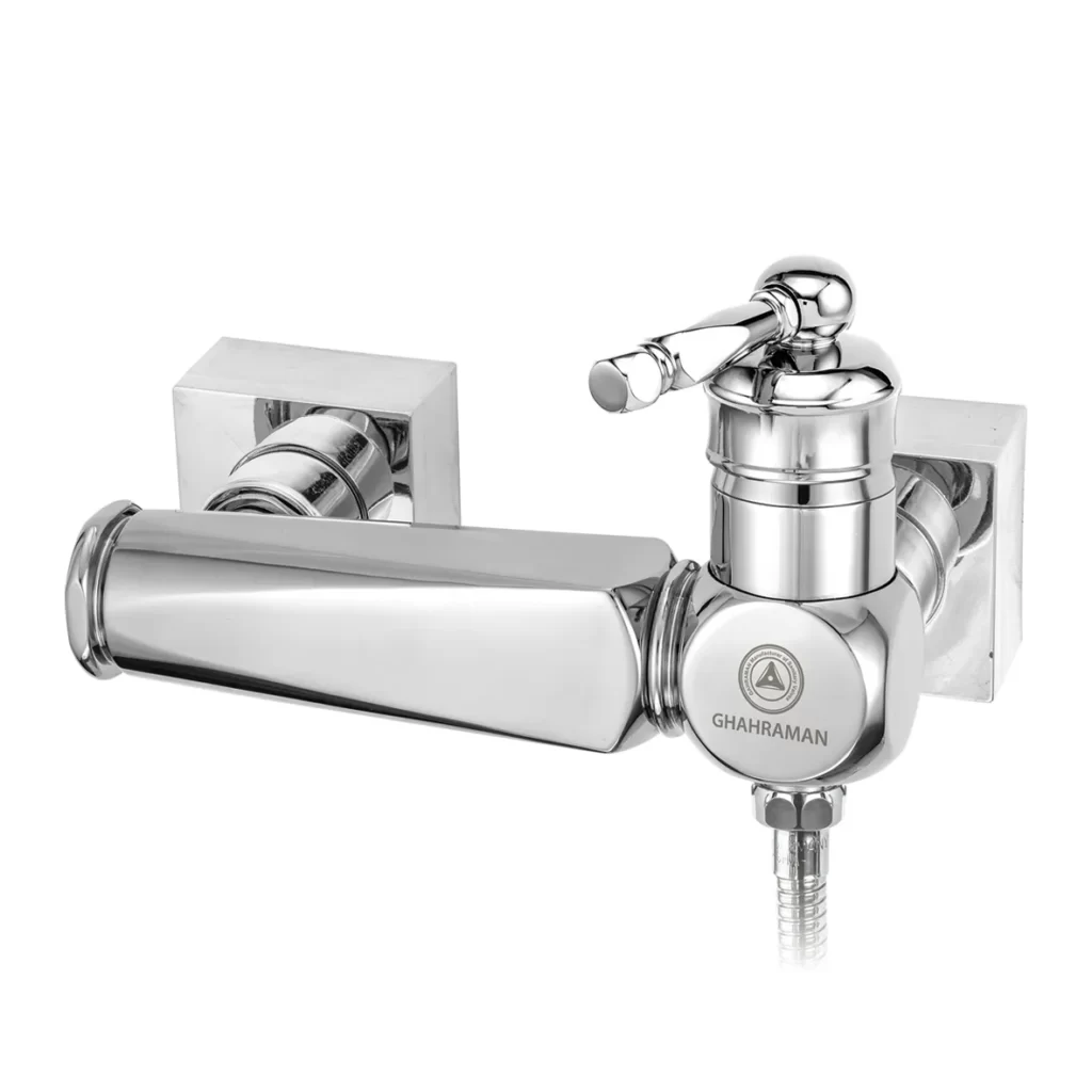 خرید اینترنتی شیر آفتابه قهرمان مدل ارس کروم