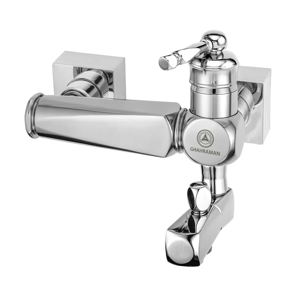 خرید اینترنتی شیر دوش قهرمان مدل ارس کروم