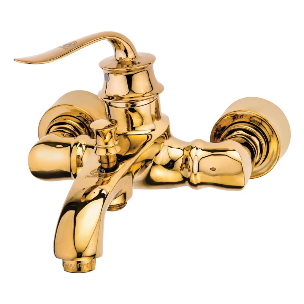 خرید شیر دوش قهرمان مدل دریا طلایی