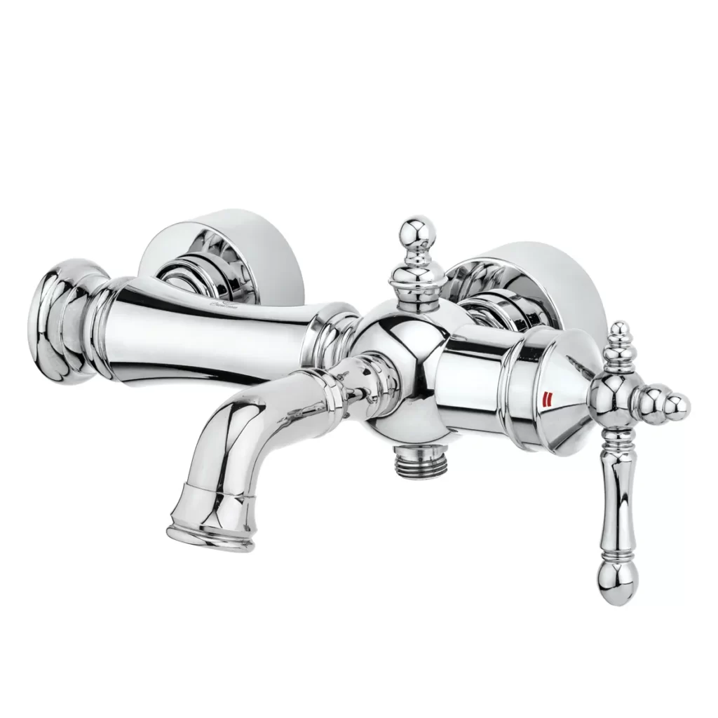 خرید شیر دوش قهرمان مدل نگین کروم