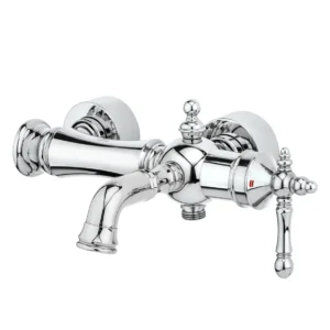 خرید شیر دوش قهرمان مدل نگین کروم