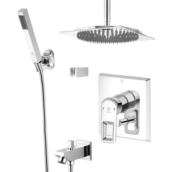 خرید شیر دوش توکار قهرمان مدل رویال