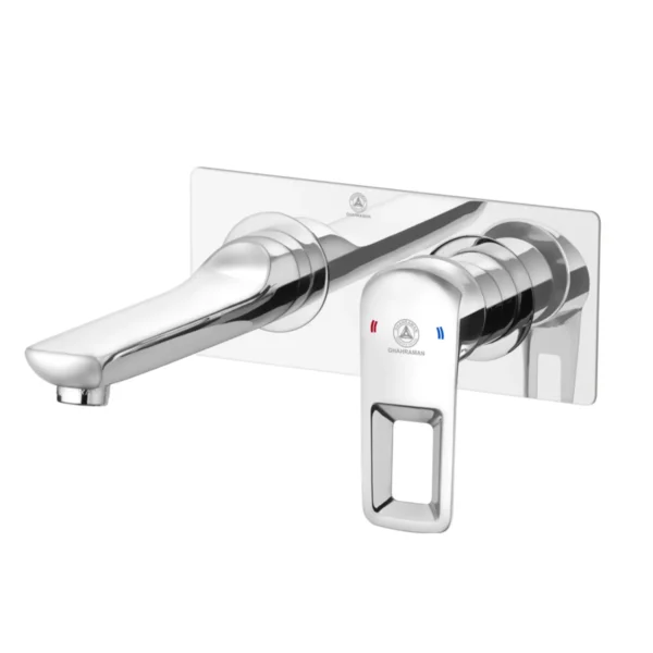 خرید شیر روشویی توکار قهرمان مدل فلت